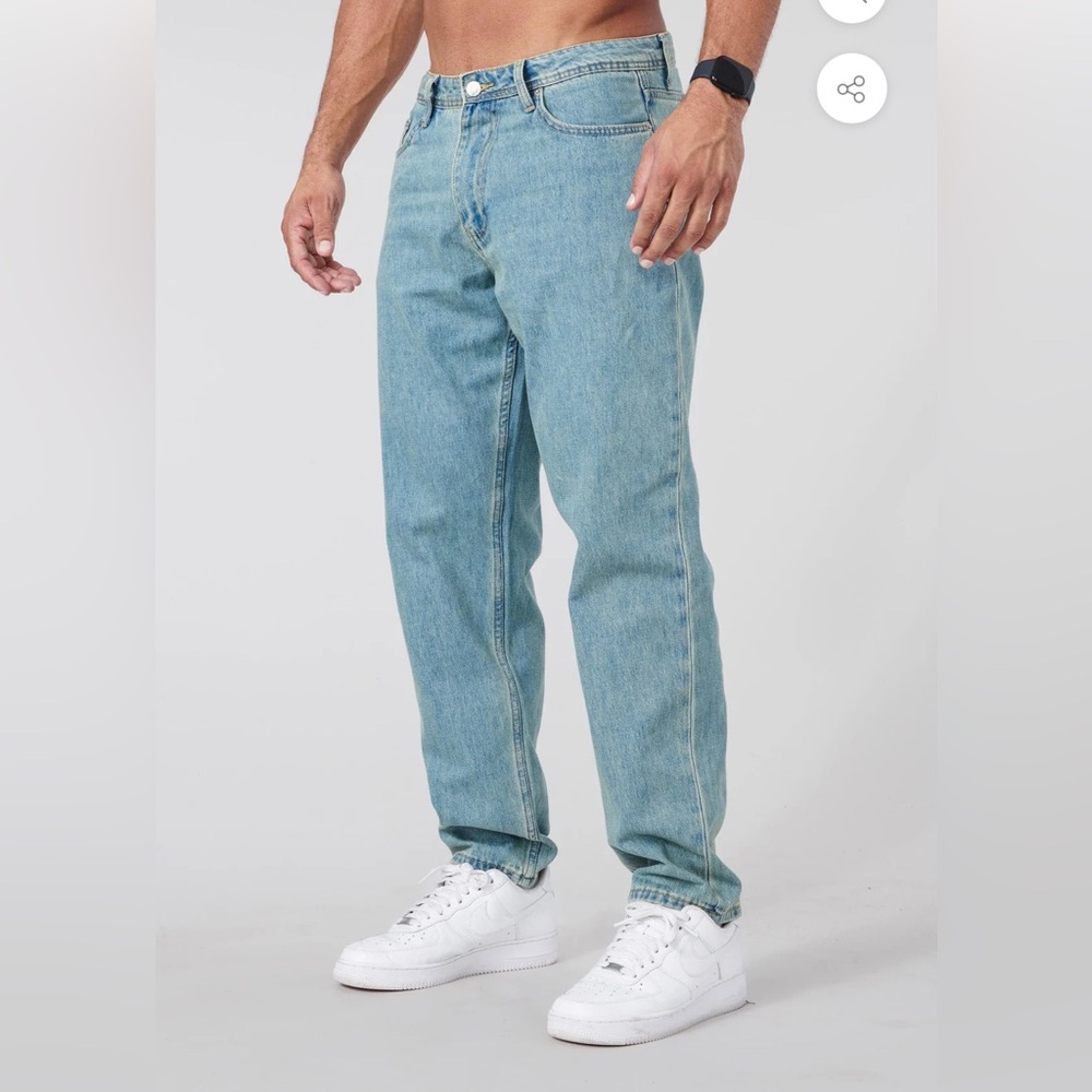 YoungLA 609 Baggy Jean - Light Blue Wash - 32L